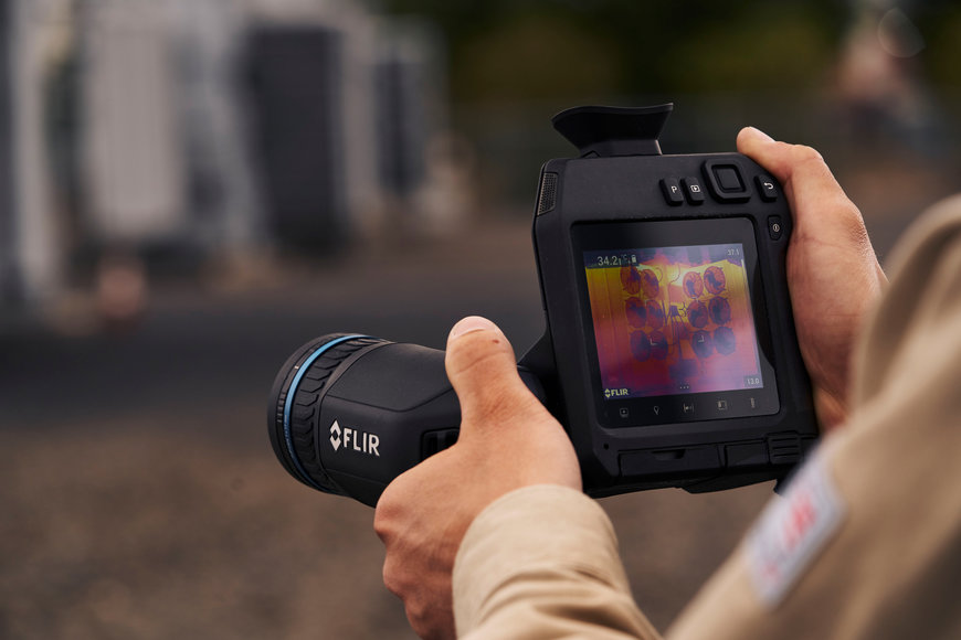 La nouvelle caméra thermique FLIR T860 Gamme EXPERT Simplifie les inspections industrielles